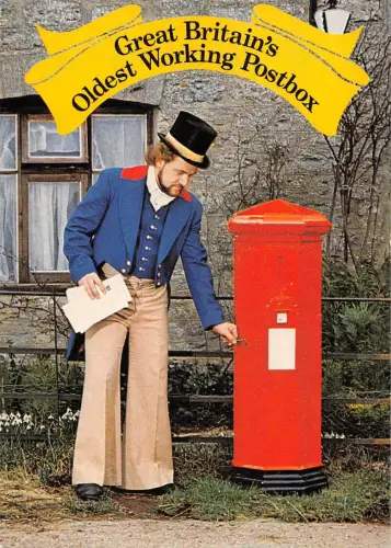 uk35912 ältester funktionierender Briefkasten UK Lot 4 UK Post Post Postbote