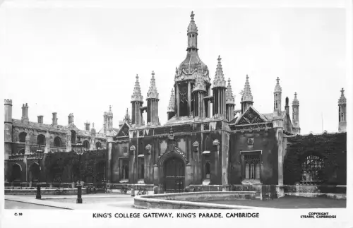 uk39404 Kings College Gateway Kings Parade Cambridge Echtfoto UK Lot 22 UK