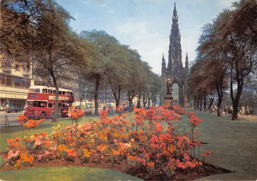 uk36827 princess street gardens and scott monument edinburgh scotland uk lot 8