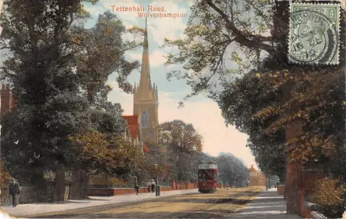 BR81268 Tattenhall Road Wolverhampton Doppeldecker Straßenbahn UK TCV