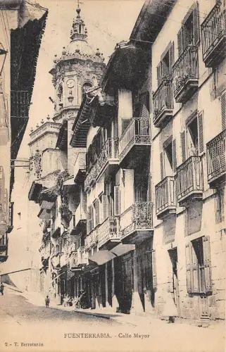 B92635 Fuenterrabia Calle Mayor Spanien