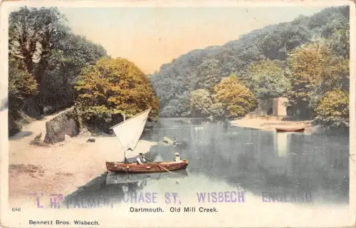 BR81505 Dartmouth Old Mill Creek UK