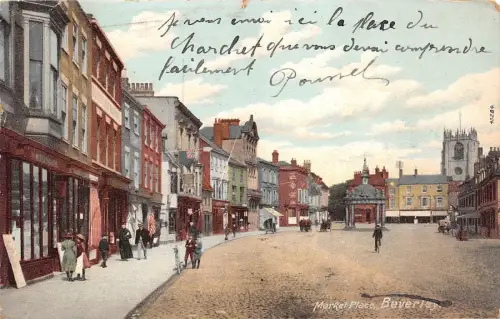 BR64492 Marktplatz Beverley UK