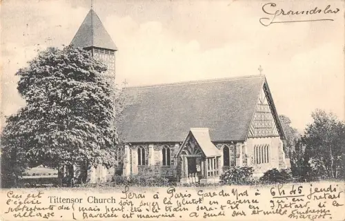 BR81575 Tittensor Church UK