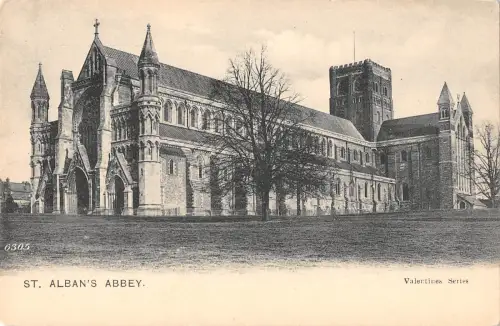 uk38446 st albans abbey real photo uk lot 17 uk
