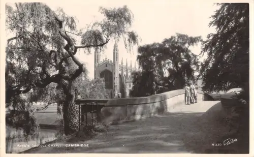 uk39424 Kings College Chapel Cambridge Echtfoto UK Lot 22 UK