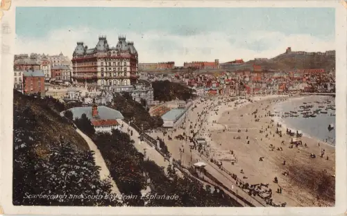uk38417 south bay and spa scarborough from esplanade uk lot 17 uk