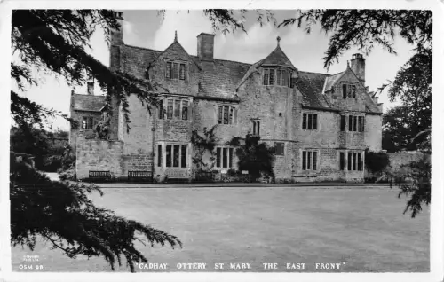 uk39398 east front cadhay ottery st mary real photo uk lot 21 uk