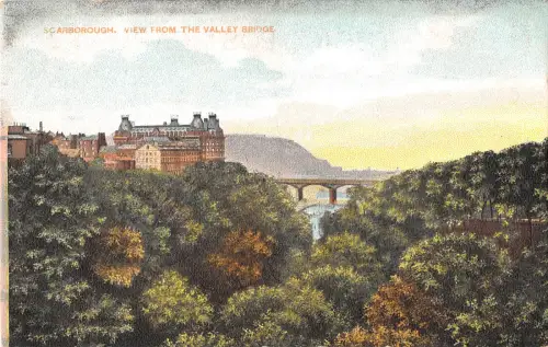 uk38432 view from the valley bridge scarborough uk lot 17 uk