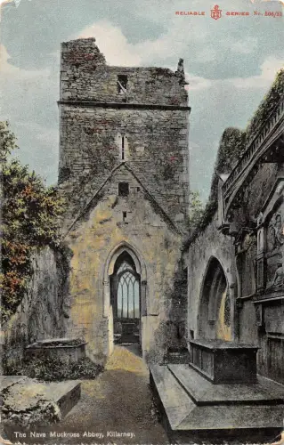 uk38400 nave muckross abbey killarney ireland lot 16 uk