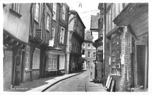 uk39319 the shambles york real photo uk lot 21 uk