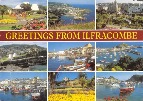uk35678 greetings from ilfracombe uk lot 2 uk