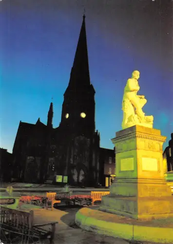 uk35653 burns statue dumfires scotland uk lot 2 uk