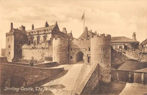 uk38466 stirling castle the palace scotland real photo uk lot 17 uk
