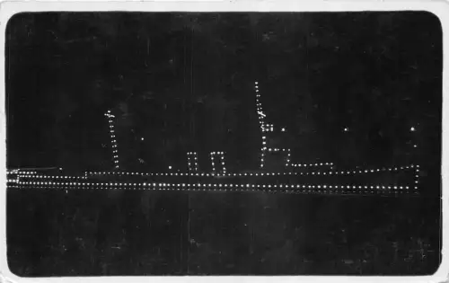 Lot126 Malta Senglea bei Nacht Neuheit Schiff Licht bei Nacht