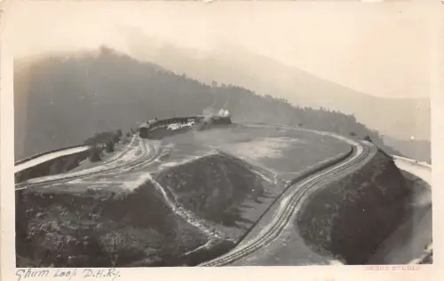 Lot146 Echt Foto Shum Loop D Hry Eisenbahn Zug Dhalpukhuri Indien