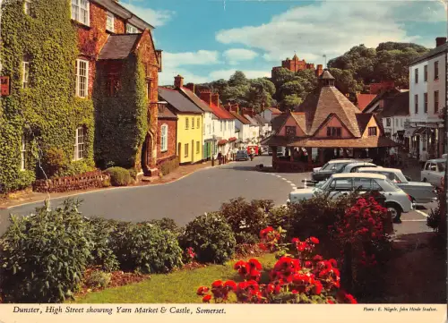 uk35571 high street yan market and castle dunster somerset uk lot 2 uk