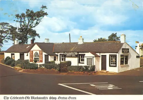 uk35545 old blacksmiths shop gretna green scotland uk lot uk 2