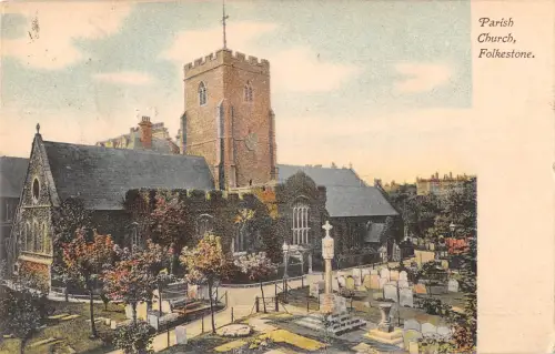 uk38703 parish church folkestone uk lot 18 uk
