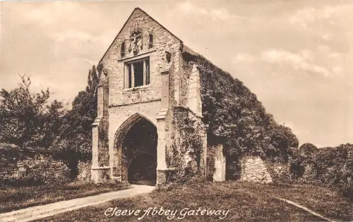 uk38444 Cleeve Abbey Gateway Echtfoto UK Lot 17 UK