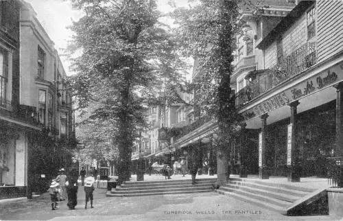uk38757 the pantiles tunbridge wells real photo uk lot 18 uk