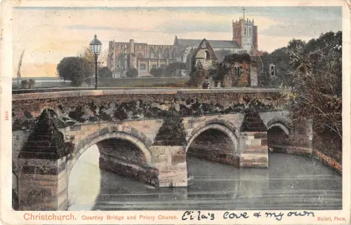 uk38442 christchurch quartley bridge and priory church uk lot 17 uk