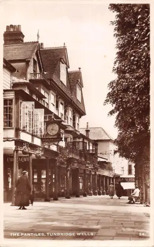 uk38758 the pantiles tunbridge wells real photo uk lot 18 uk