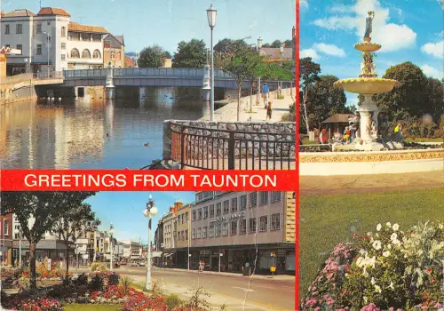 uk36411 greetings from taunton uk lot 6 uk
