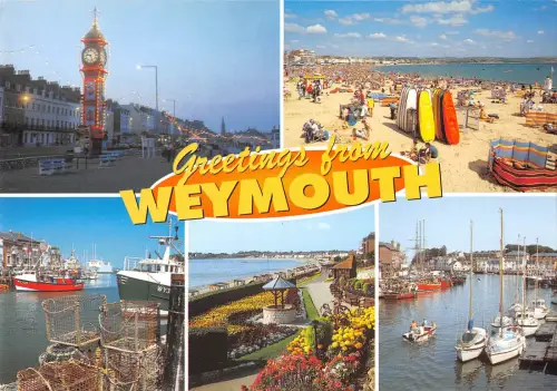 uk35878 greetings from weymouth uk lot 4 uk