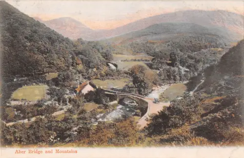 uk38535 aber bridge and mountain wales uk lot 17 uk