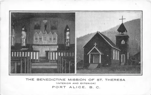 br106310 Benediktiner Mission St Theresa Port Alice v. Chr. Kanada