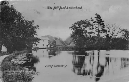 BR62556 The Mill Pond Leatherhead UK