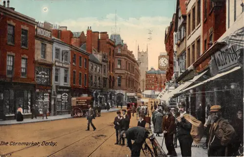 BR98635 The Cornmarket Derby Valentine 60827 UK