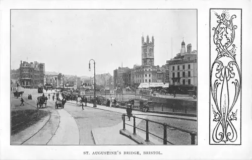 BR98380 St Augustine S Bridge Bristol UK