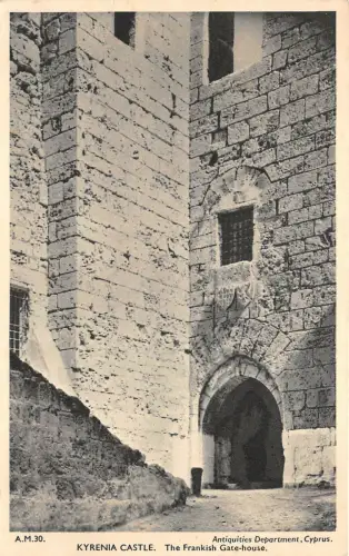 uk43074 kyrenia castle frankish gate house cyprus