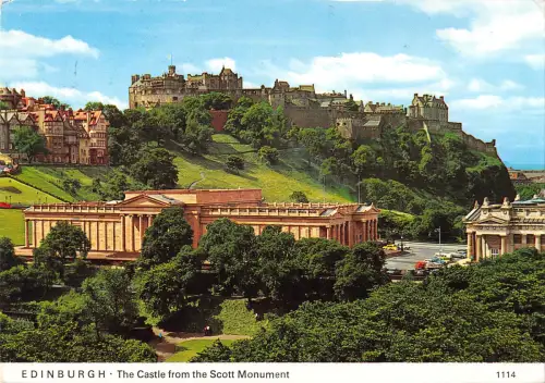 uk36338 castle from the scott monument edinburgh scotland uk lot 6 uk