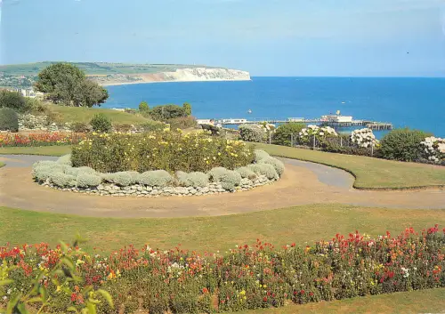 UK36199 Battery Gardens Pier and Culver Cliffs Sandown Isle of Wight UK Lot 5 UK