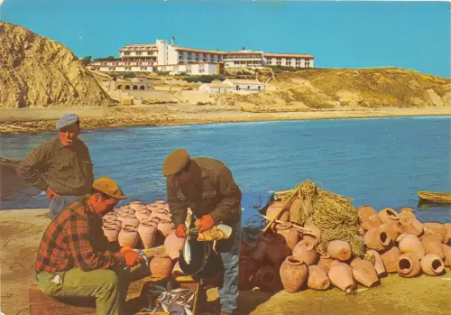 Lot 41 Sagres Algarve Portugal Fischmarkt Angeln