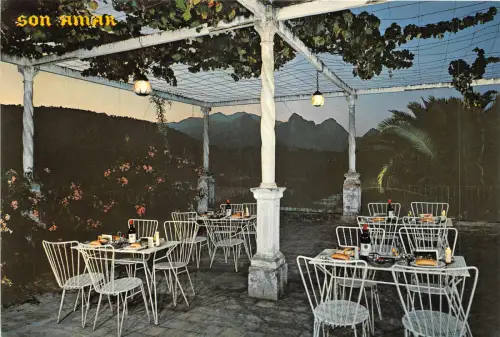 Lot 41 Spanien Mallorca Restaurant Predio Son Amar Grill Abendessen Terrasse
