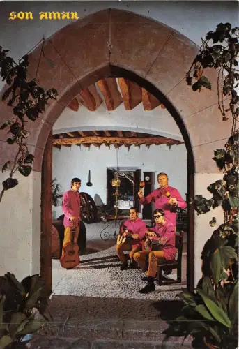 Lot 41 Spanien Mallorca Son Amar Restaurant Barbecue Der Guittarist Los Palmenos