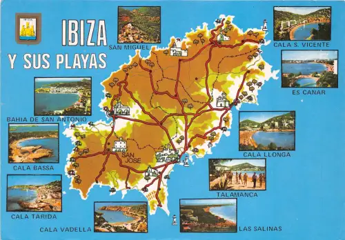 Lot 41 ibiza san miguel talamanca las salinas spanien karte