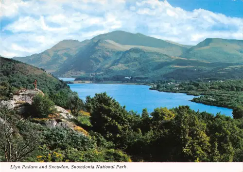 uk36356 llyn padarn and snowdon wales uk lot 6 uk
