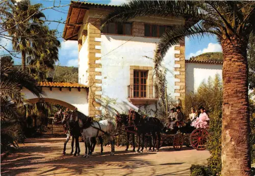 Lot 41 Spanien Mallorca Fiesta Andaluza Cortijo Ses Rotes Wagen Typen Folklore