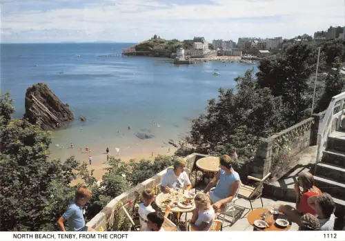 uk36340 north beach tenby from the croft wales uk lot 6 uk