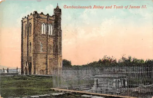 uk39141 cambuskenneth abbey and tomb of james III scotland uk lot 20 uk