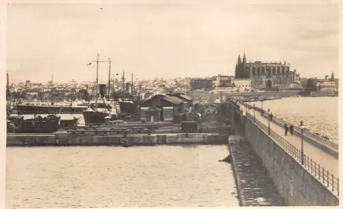 Lot 95 Palma Bay Mallorca Inseln Spanien Echtfoto Schiff