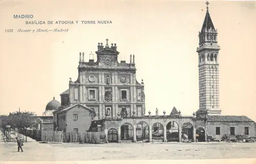 Lot 39 Spanien Madrid Basilika de Atocha und neuer Turm