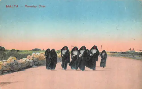 Lot 21 Malta Country Ciris Folklore Kostümtypen
