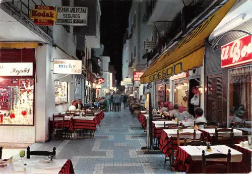 Lot 41 Spanien Torremolinos Costa del Sol Cauce Street Kodak