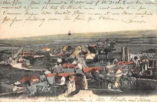 BR64576 Corfe Castle Village UK